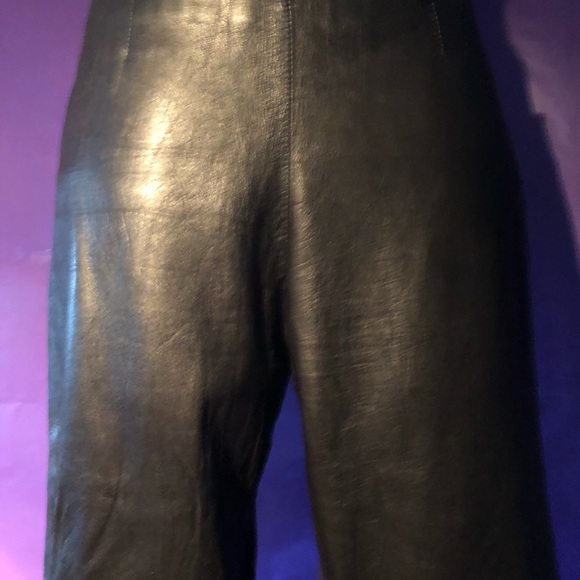 Danier Leather Pants Size 6 - Picture 2 of 12